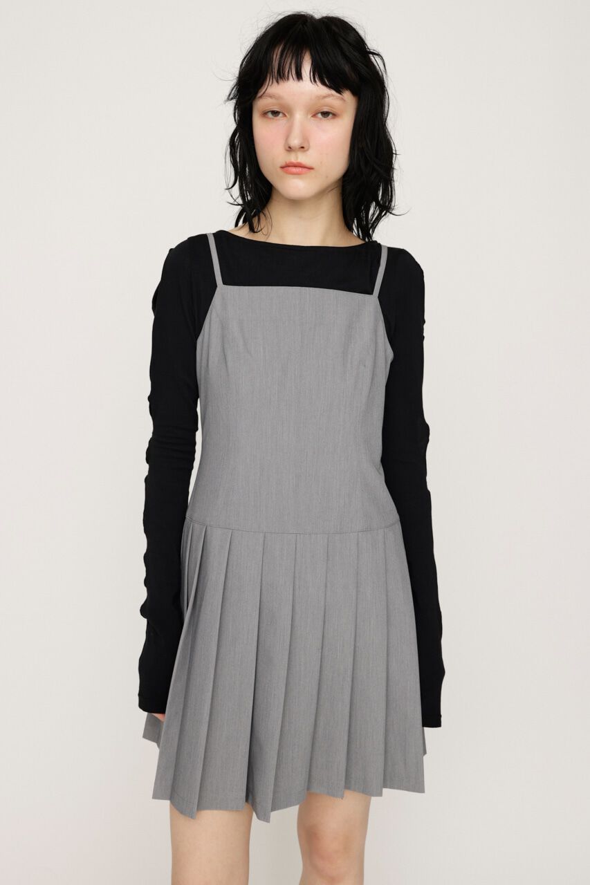 SLY「PLEATS CAMI ショートワンピース」|ワンピース|T.GRY
