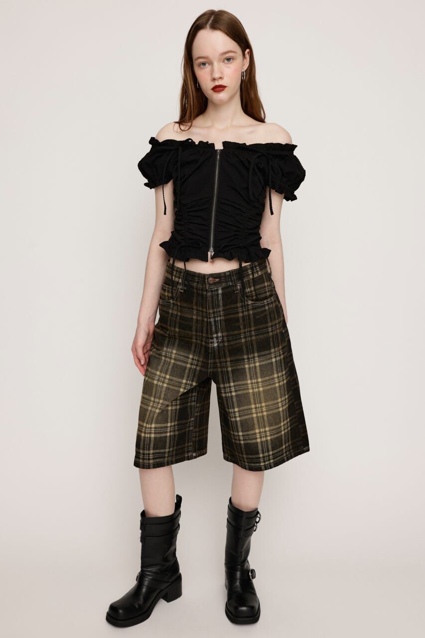 SLY「FRONTZIP 2WAY トップス」|シャツ・ブラウス|