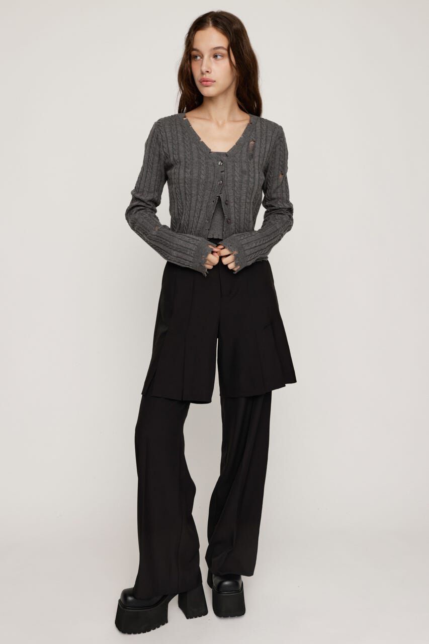 SLY「LAYERED RELAX SLACKS」|その他|