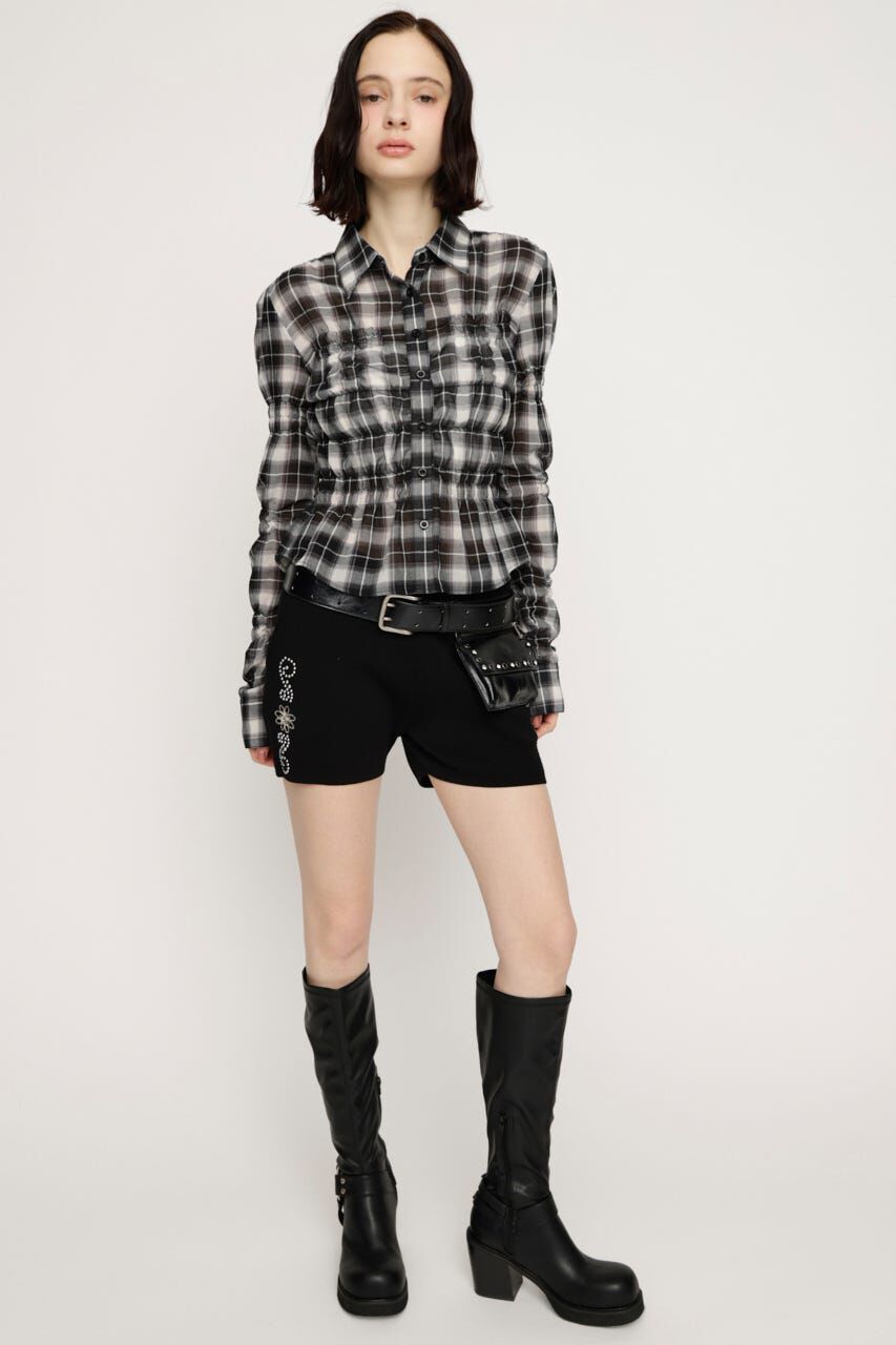 SLY「RANDOM SHIRRING トップス」|シャツ・ブラウス|