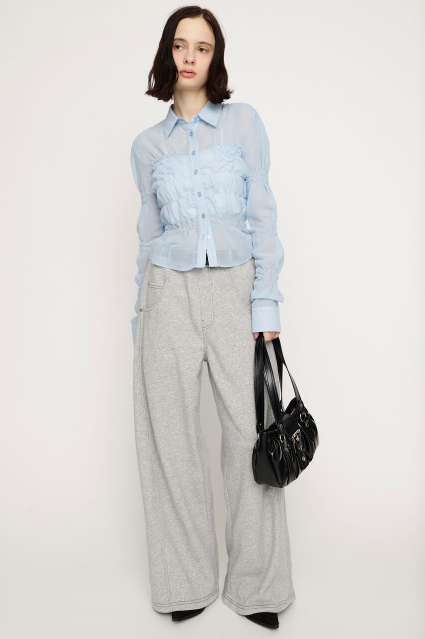 SLY「RANDOM SHIRRING トップス」|シャツ・ブラウス|