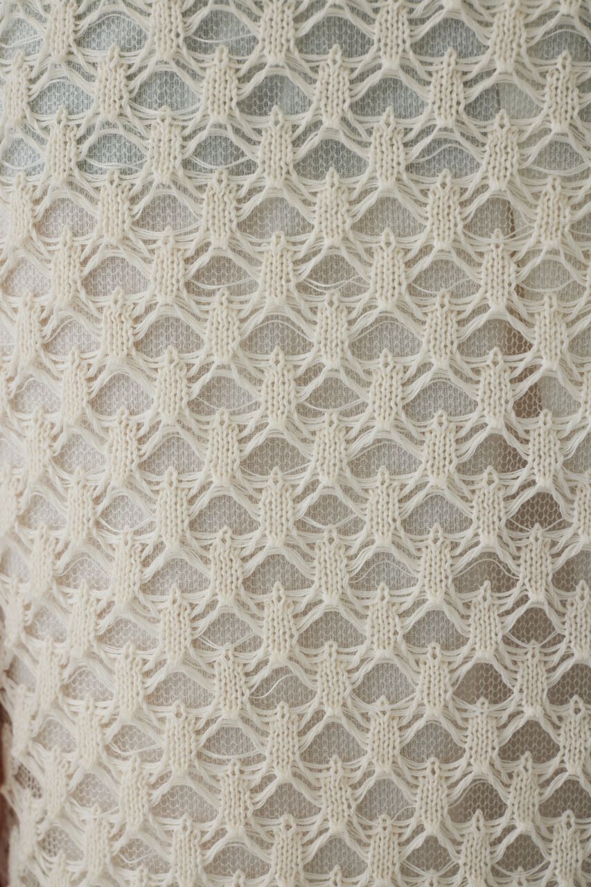 RIM.ARK 「Lace knit SK」|スカート|