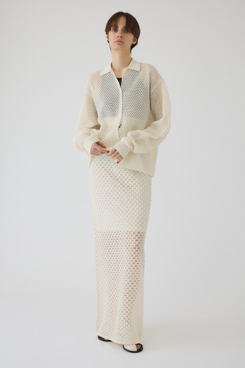 RIM.ARK 「Lace knit SK」|スカート|
