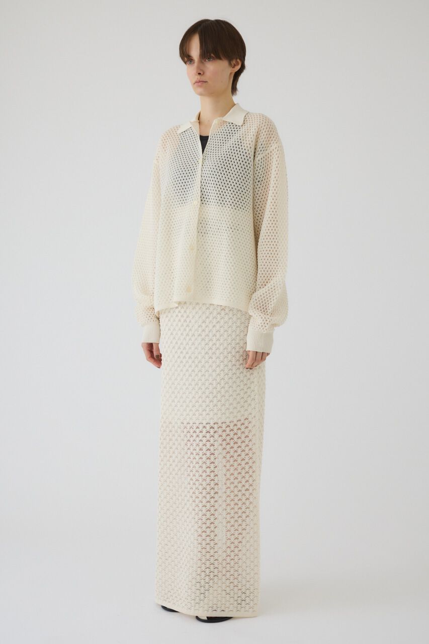 RIM.ARK 「Lace knit SK」|スカート|