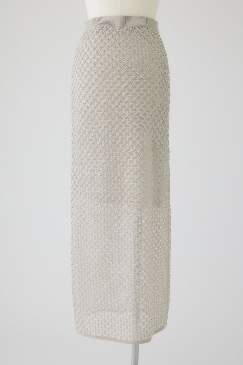 RIM.ARK 「Lace knit SK」|スカート|GREIGE