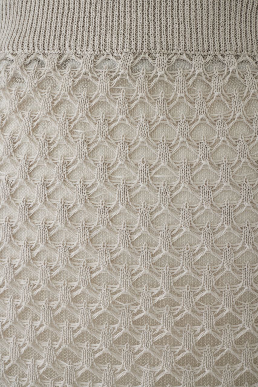 RIM.ARK 「Lace knit SK」|スカート|