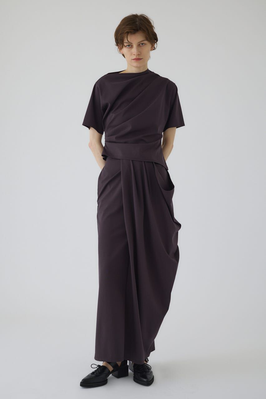 RIM.ARK 「Cut drape SK」|スカート|