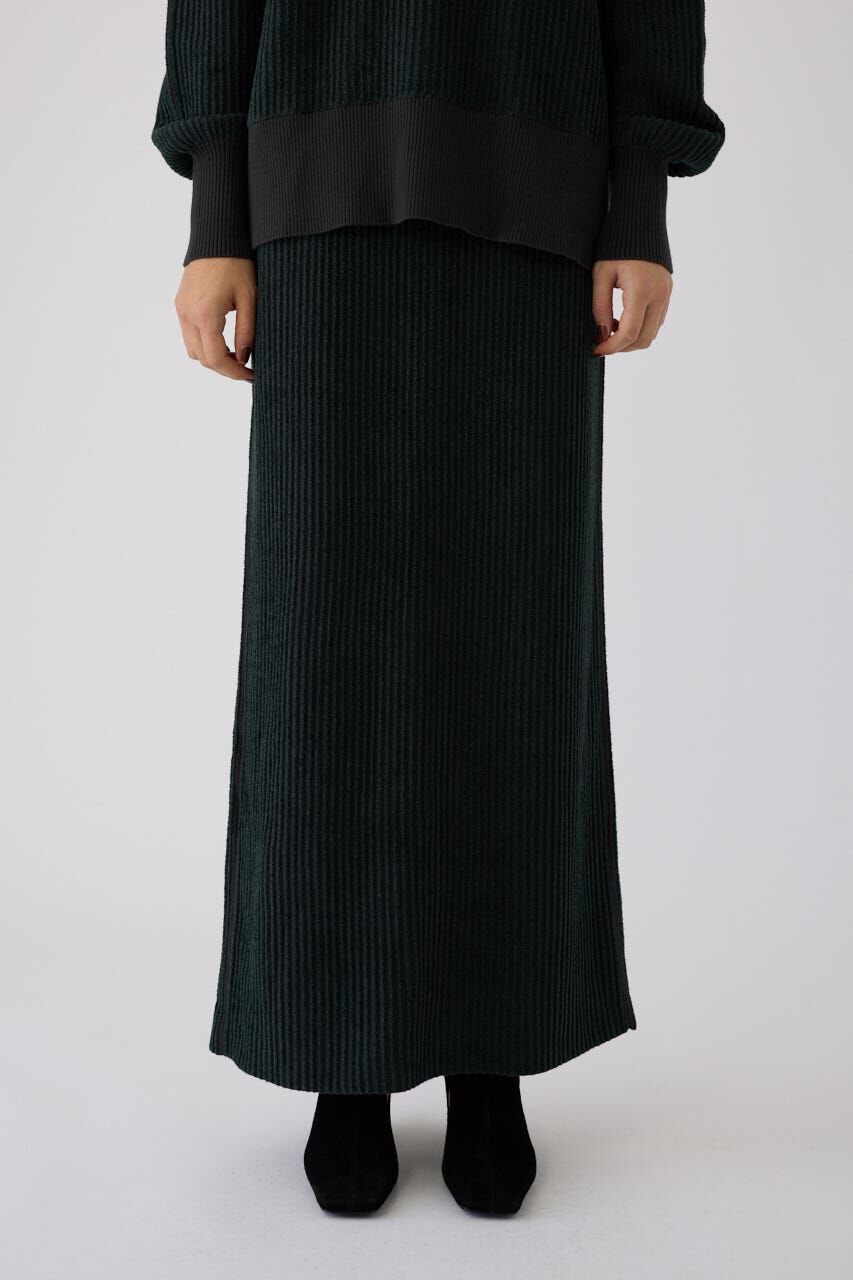RIM.ARK 「I line slit SK」|スカート|GRN