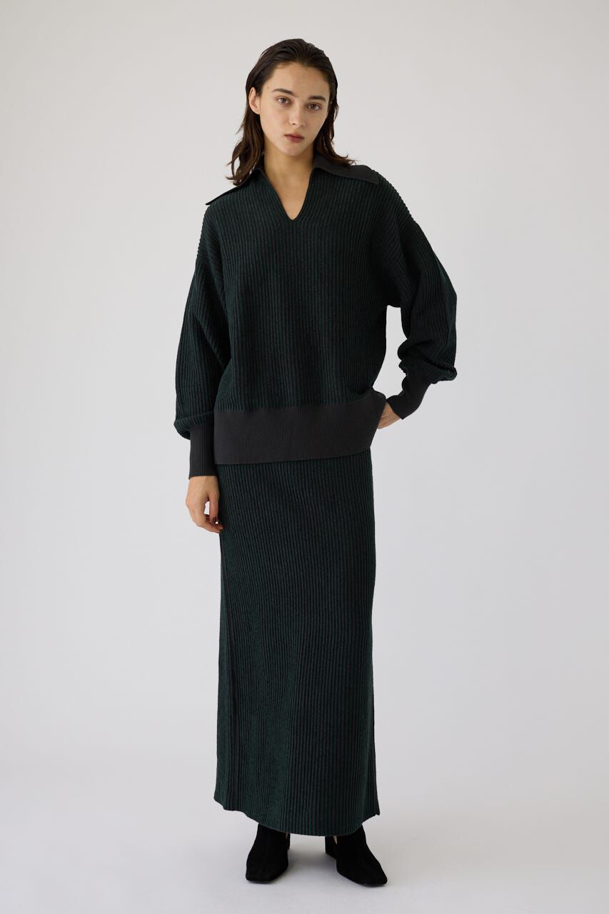 RIM.ARK 「I line slit SK」|スカート|