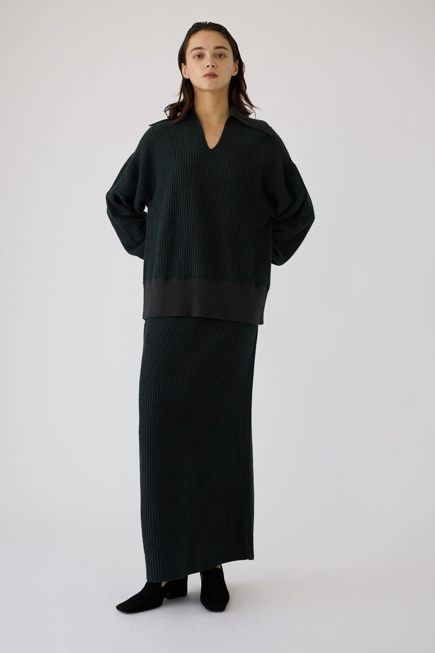 RIM.ARK 「I line slit SK」|スカート|