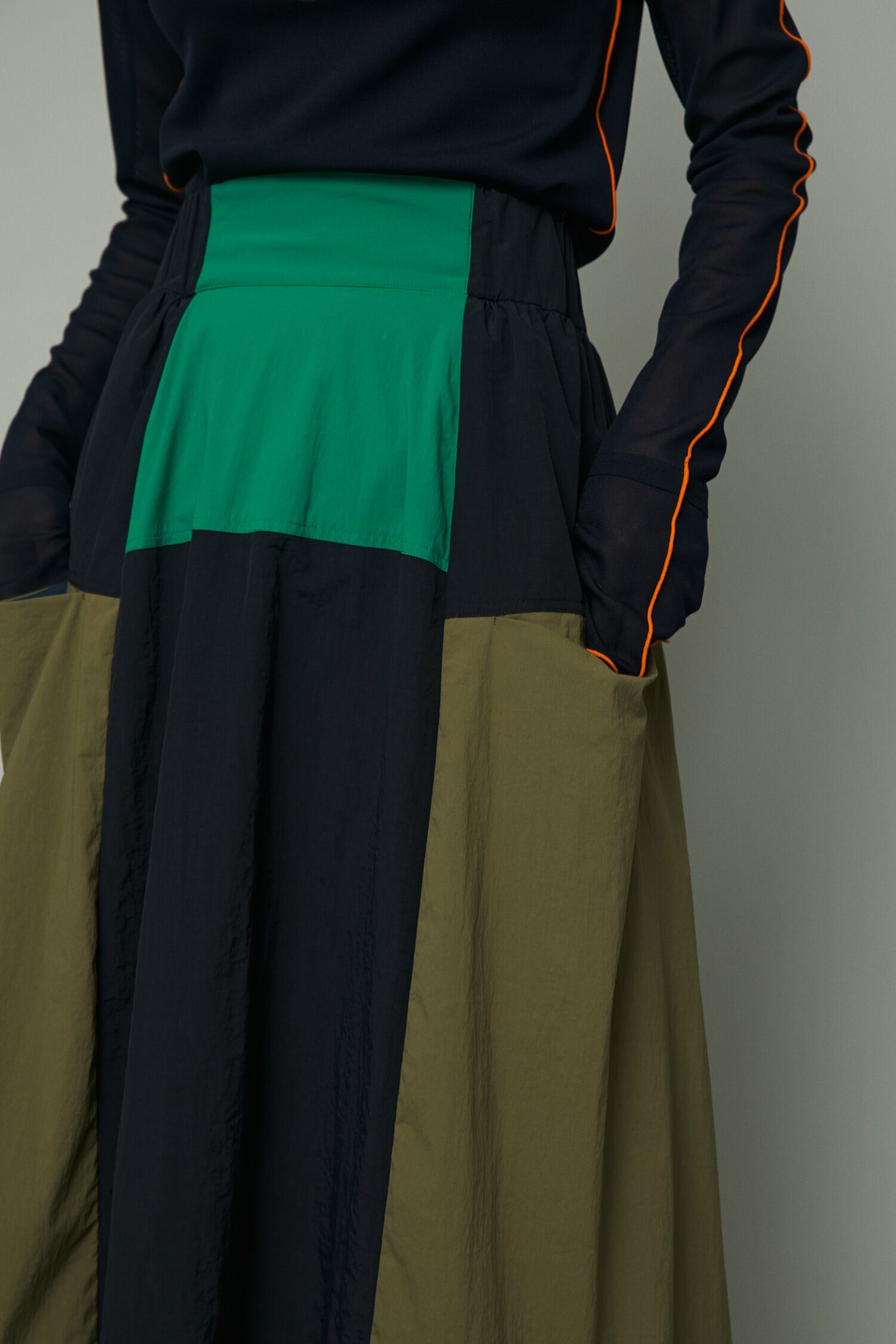 HeRIN.CYE「Connect skirt」|スカート|