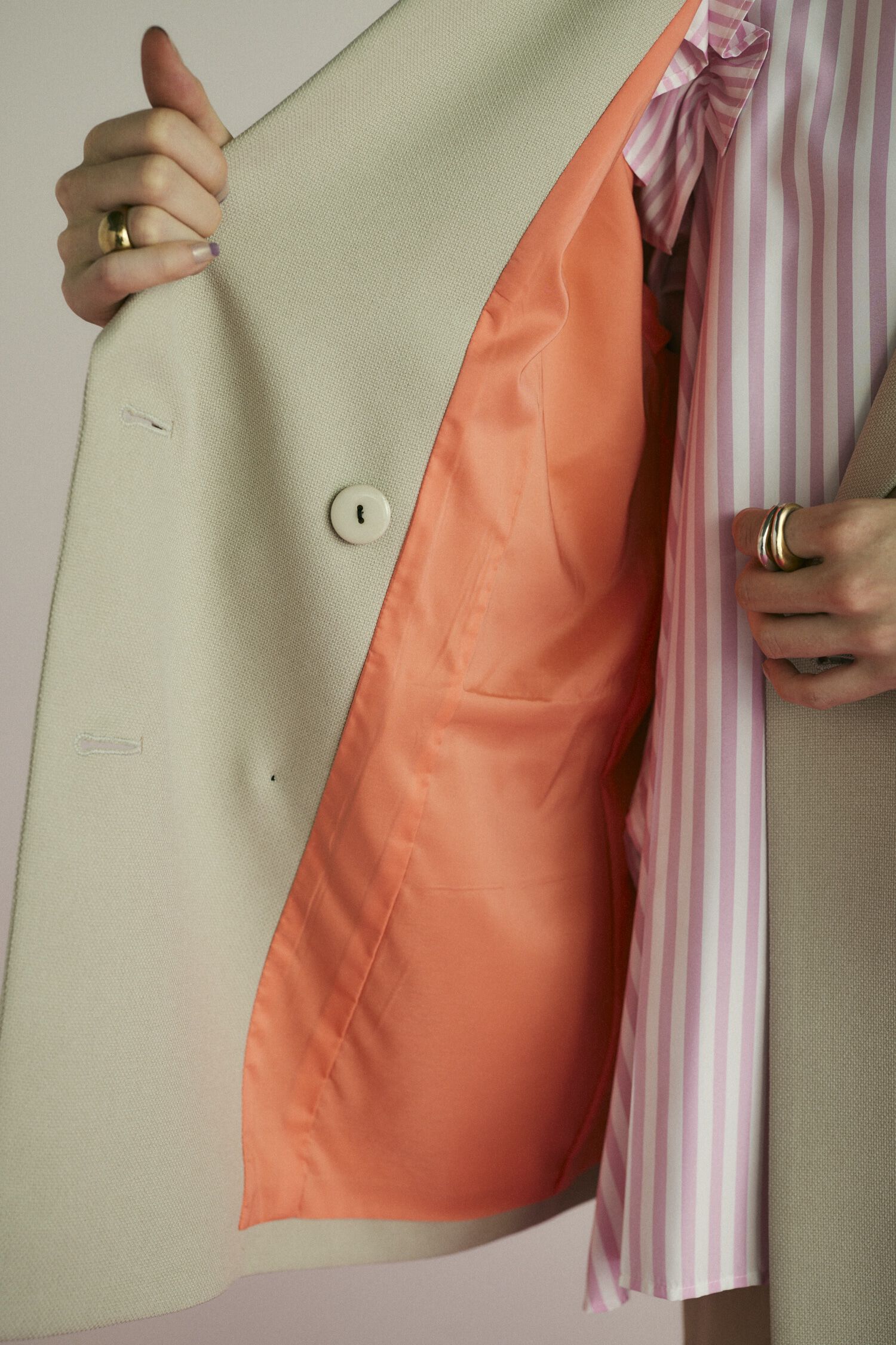 HeRIN.CYE「Big silhouette jacket」|その他|