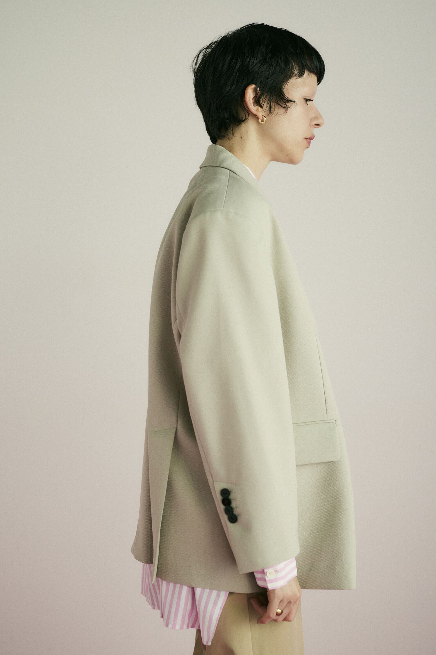 HeRIN.CYE「Big silhouette jacket」|その他|