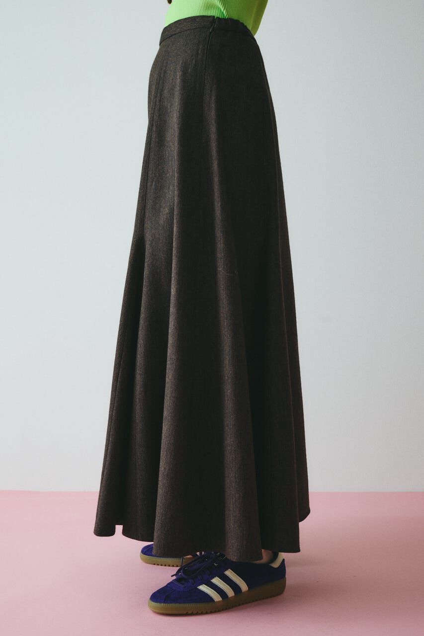HeRIN.CYE「Herringbone maxi skirt」|スカート|