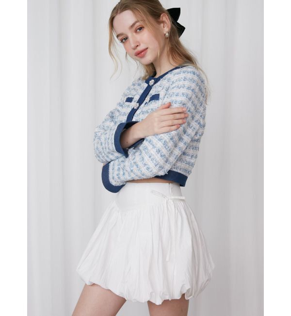 CALNAMUR「SKIRT LIKE BALOON MINI CULOTTES/スカートライクバルーンミニキュロット」|スカート|