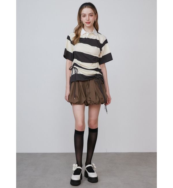 CALNAMUR「SKIRT LIKE BALOON MINI CULOTTES/スカートライクバルーンミニキュロット」|スカート|