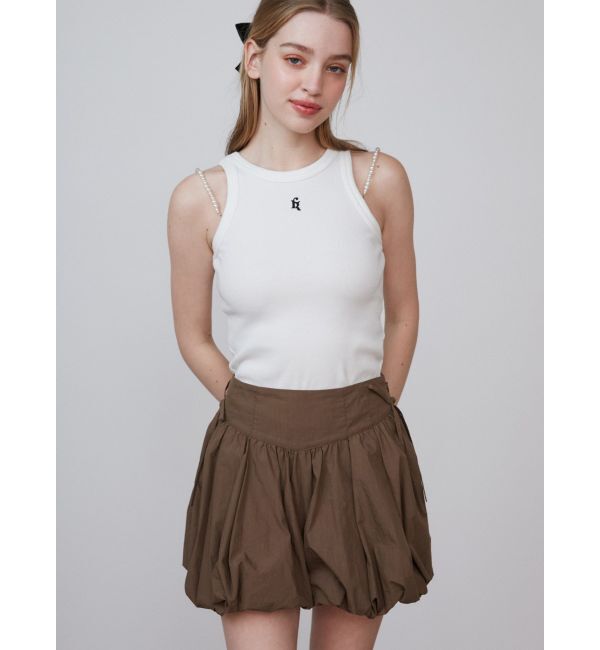 CALNAMUR「SKIRT LIKE BALOON MINI CULOTTES/スカートライクバルーンミニキュロット」|スカート|