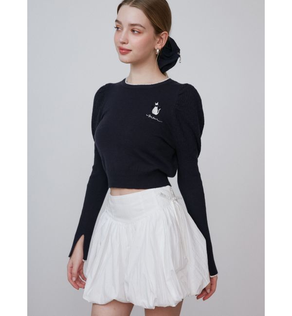 CALNAMUR「SKIRT LIKE BALOON MINI CULOTTES/スカートライクバルーンミニキュロット」|スカート|