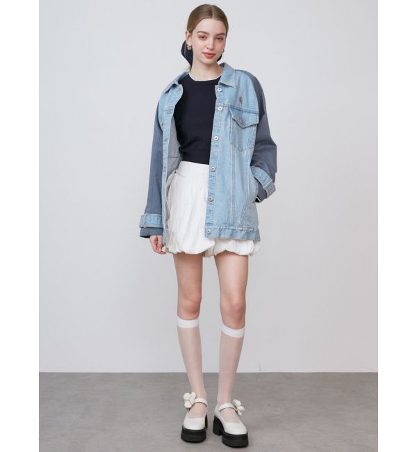 CALNAMUR「SKIRT LIKE BALOON MINI CULOTTES/スカートライクバルーンミニキュロット」|スカート|