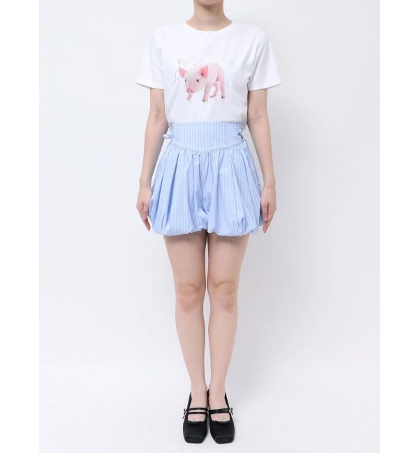 CALNAMUR「SKIRT LIKE BALOON MINI CULOTTES/スカートライクバルーンミニキュロット」|スカート|