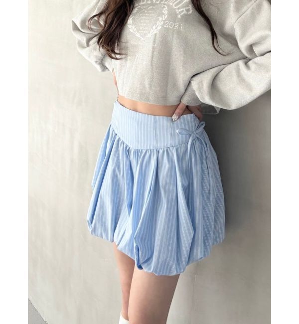 CALNAMUR「SKIRT LIKE BALOON MINI CULOTTES/スカートライクバルーンミニキュロット」|スカート|