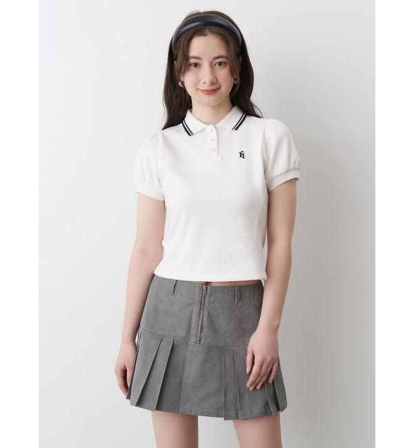 CALNAMUR「TUCK SWITCHING MINI SK/タックスウィッチングミニスカート」|スカート|