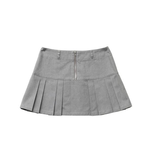 CALNAMUR「TUCK SWITCHING MINI SK/タックスウィッチングミニスカート」|スカート|