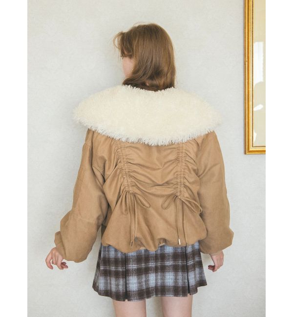 CALNAMUR「サイドデザインプリーツミニスカート」|スカート|