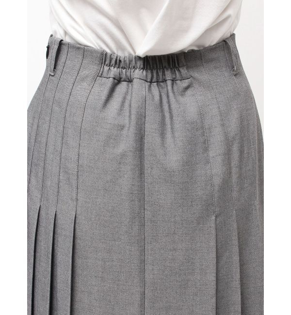 CALNAMUR「ランダムプリーツロングＳＫ」|スカート|
