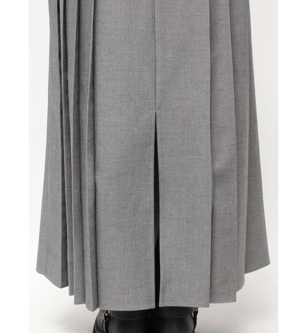 CALNAMUR「ランダムプリーツロングＳＫ」|スカート|