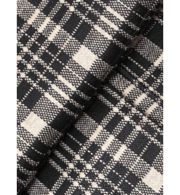 CALNAMUR「チェックニットソーミニスカート」|スカート|