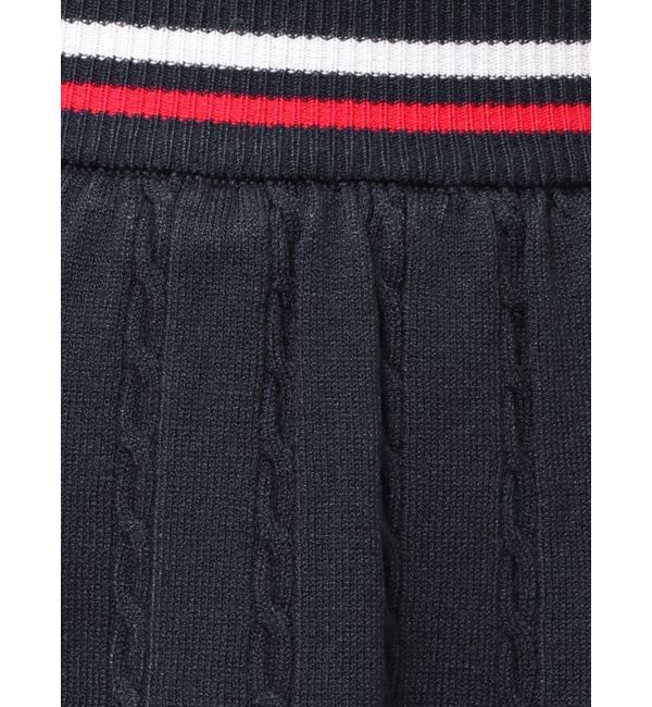 CALNAMUR「ミニケーブルラインニットスカート」|スカート|