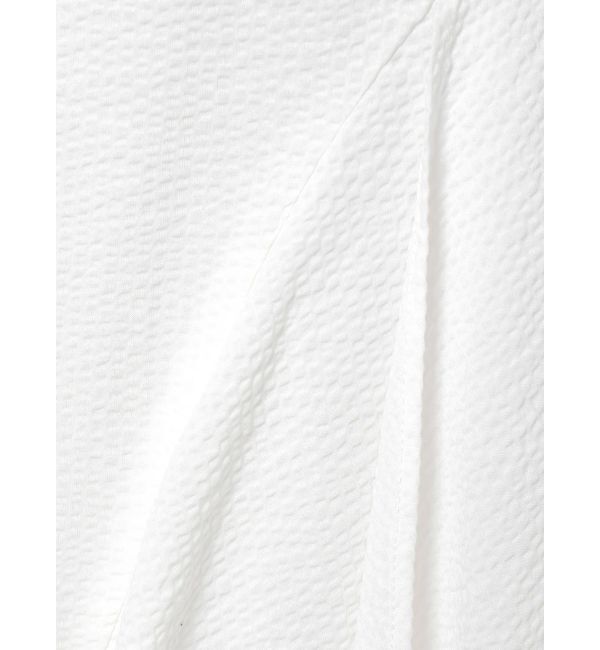 ELENDEEK「SEER SUCKER ASYMMETRY SK」|スカート|