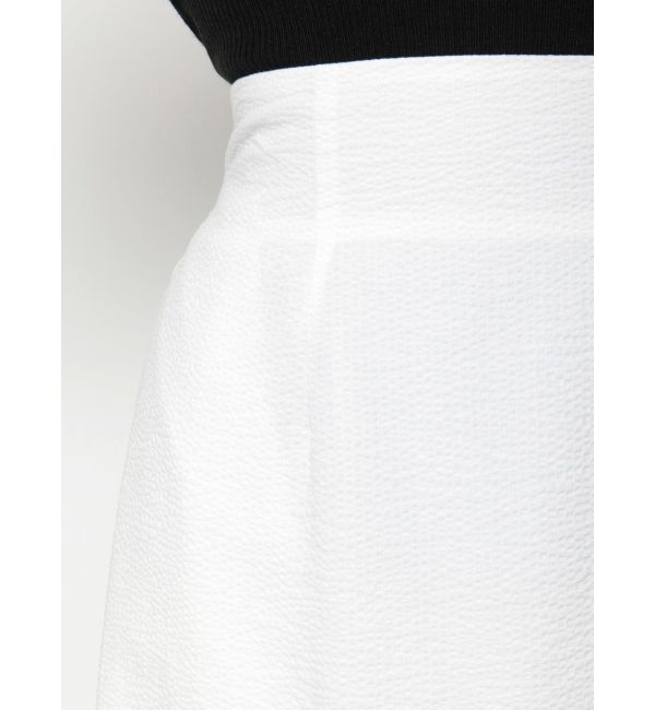 ELENDEEK「SEER SUCKER ASYMMETRY SK」|スカート|