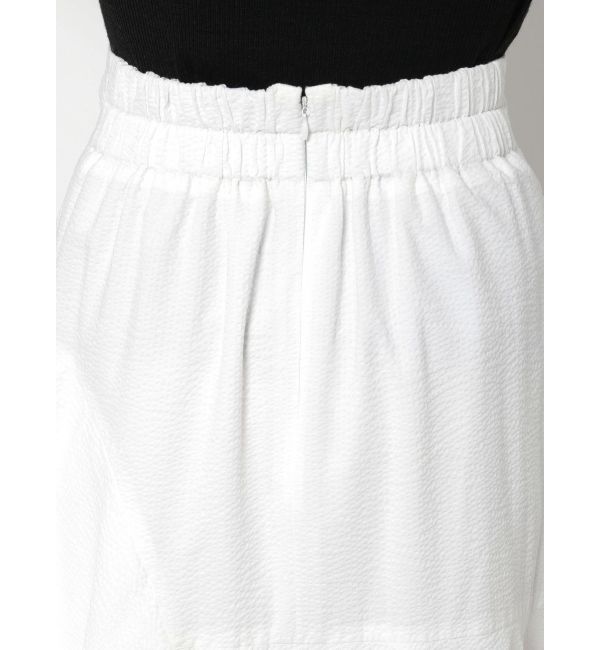 ELENDEEK「SEER SUCKER ASYMMETRY SK」|スカート|