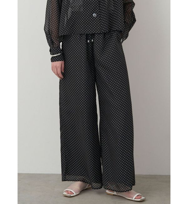 ELENDEEK「DOT SHEER RELAX PT」|その他|ブラック