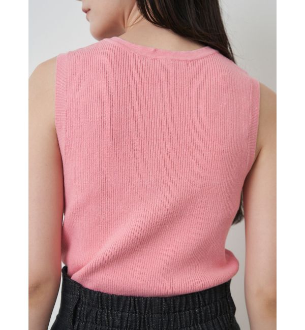 ELENDEEK「HENRY NECK RIB KT」|タンクトップ|