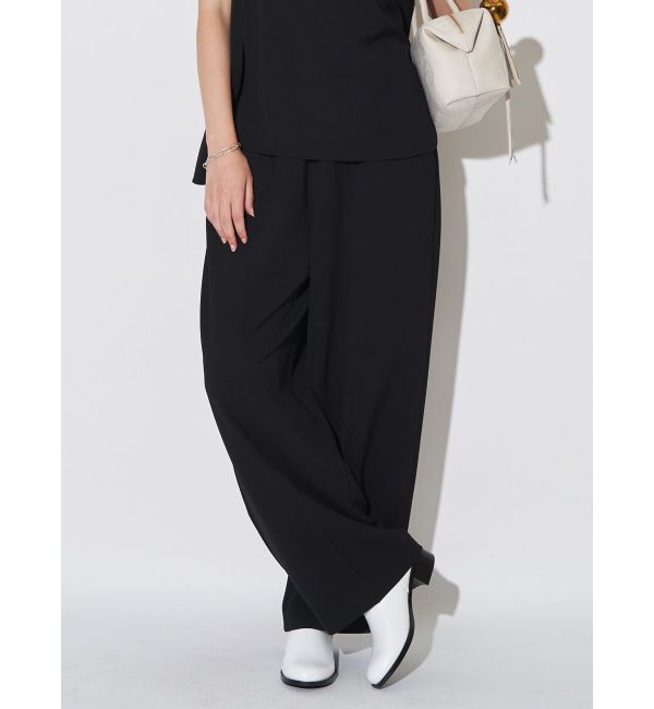 ELENDEEK「GEORGETTE RELAX PT」|その他|ブラック