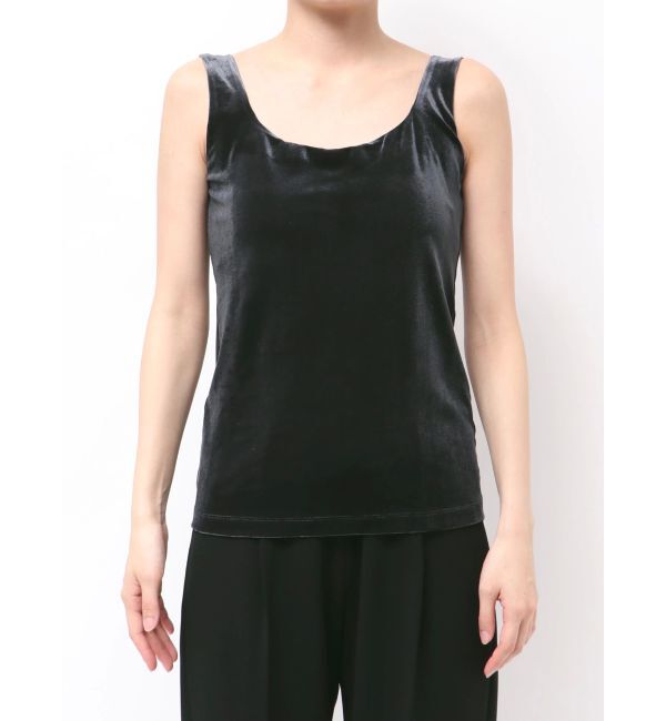 ELENDEEK「VELOUR PAD TANK」|タンクトップ|