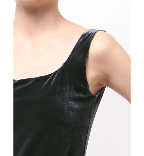ELENDEEK「VELOUR PAD TANK」|タンクトップ|