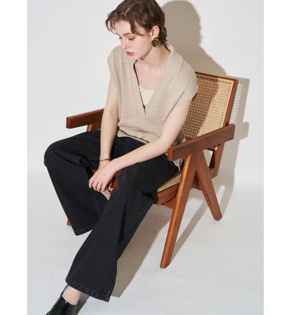 ELENDEEK「VELOUR PAD TANK」|タンクトップ|