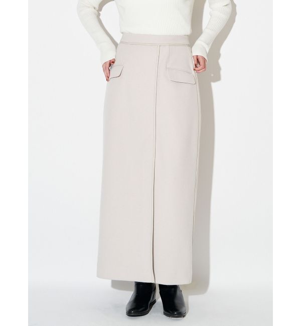 ELENDEEK「PIPING WRAP SK」|スカート|