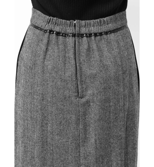 ELENDEEK「PIPING WRAP SK」|スカート|