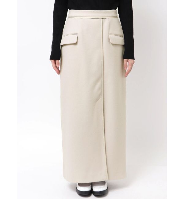 ELENDEEK「PIPING WRAP SK」|スカート|