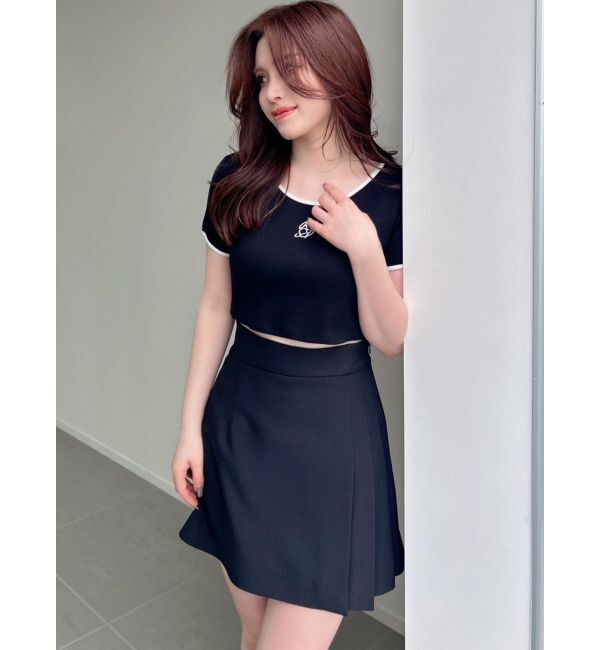 RESEXXY「サイドプリーツミニスカート」|スカート|