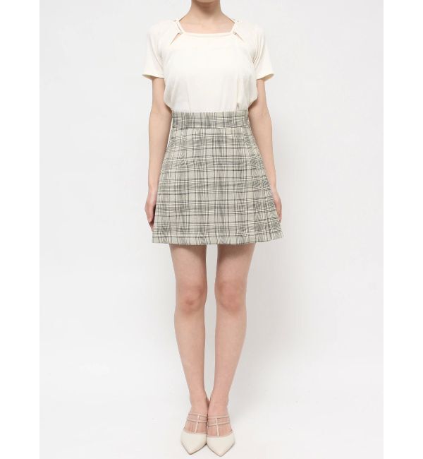 RESEXXY「サイドプリーツミニスカート」|スカート|