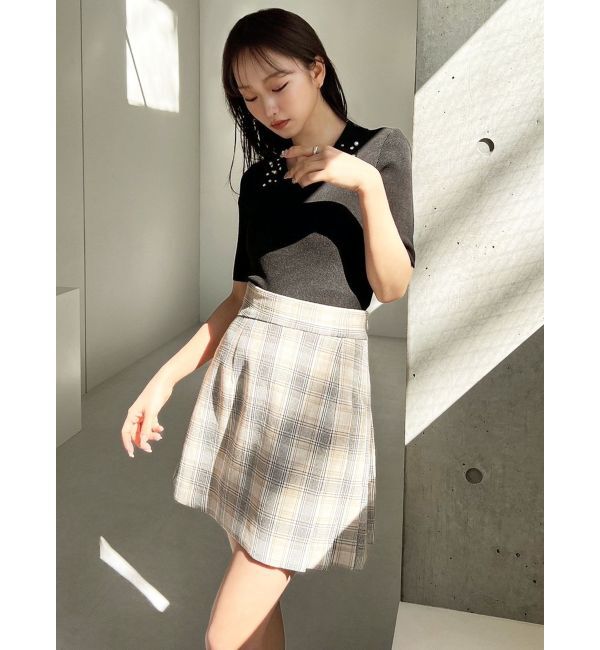 RESEXXY「サイドプリーツミニスカート」|スカート|