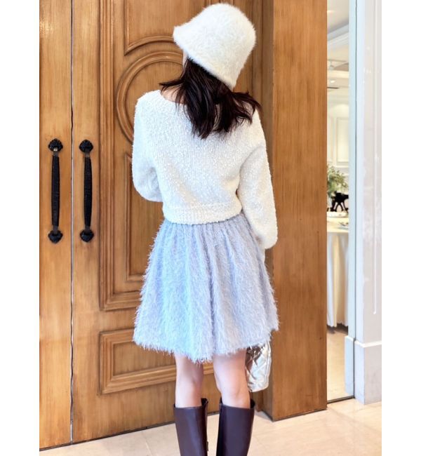 RESEXXY「シャギーミニスカート」|スカート|