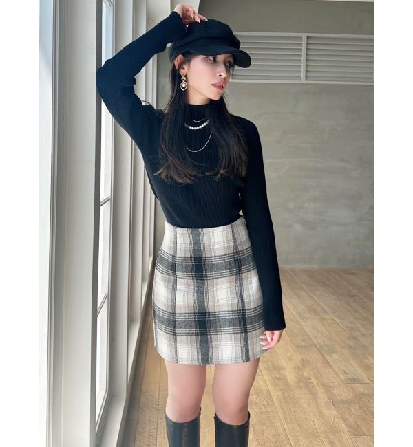 RESEXXY「ハイウエストミニスカート」|スカート|