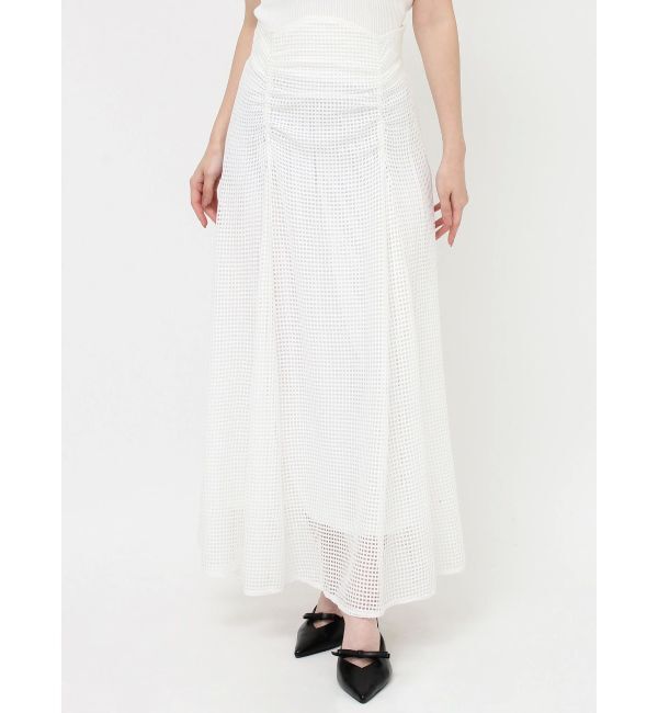 RESEXXY「ギャザーレースフレアスカート」|スカート|